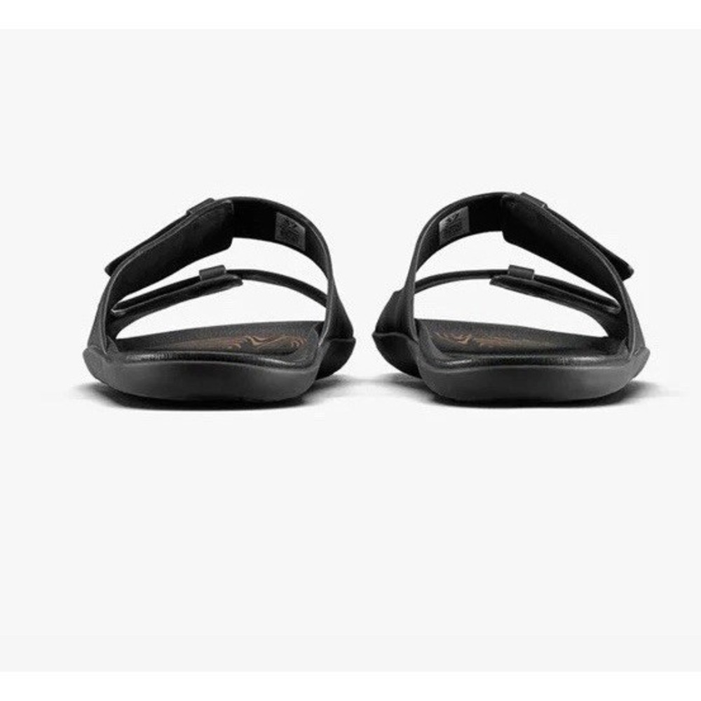 Vivobarefoot Sensus Yin Slides Black Leather Sandals Shoes NIB 37 - Picture 6 of 11